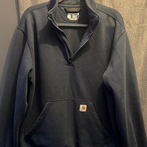 Carhartt Dark Blue Half-Zip Pullover